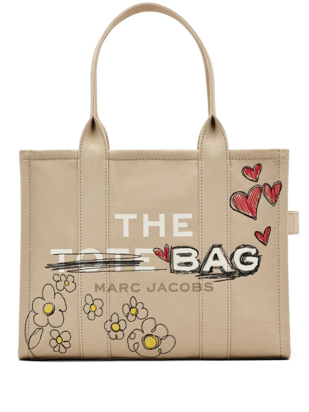 MARC JACOBS トートバッグ ナチュラル Marc Jacobs The Large Tote Bag in Natural | Lyst