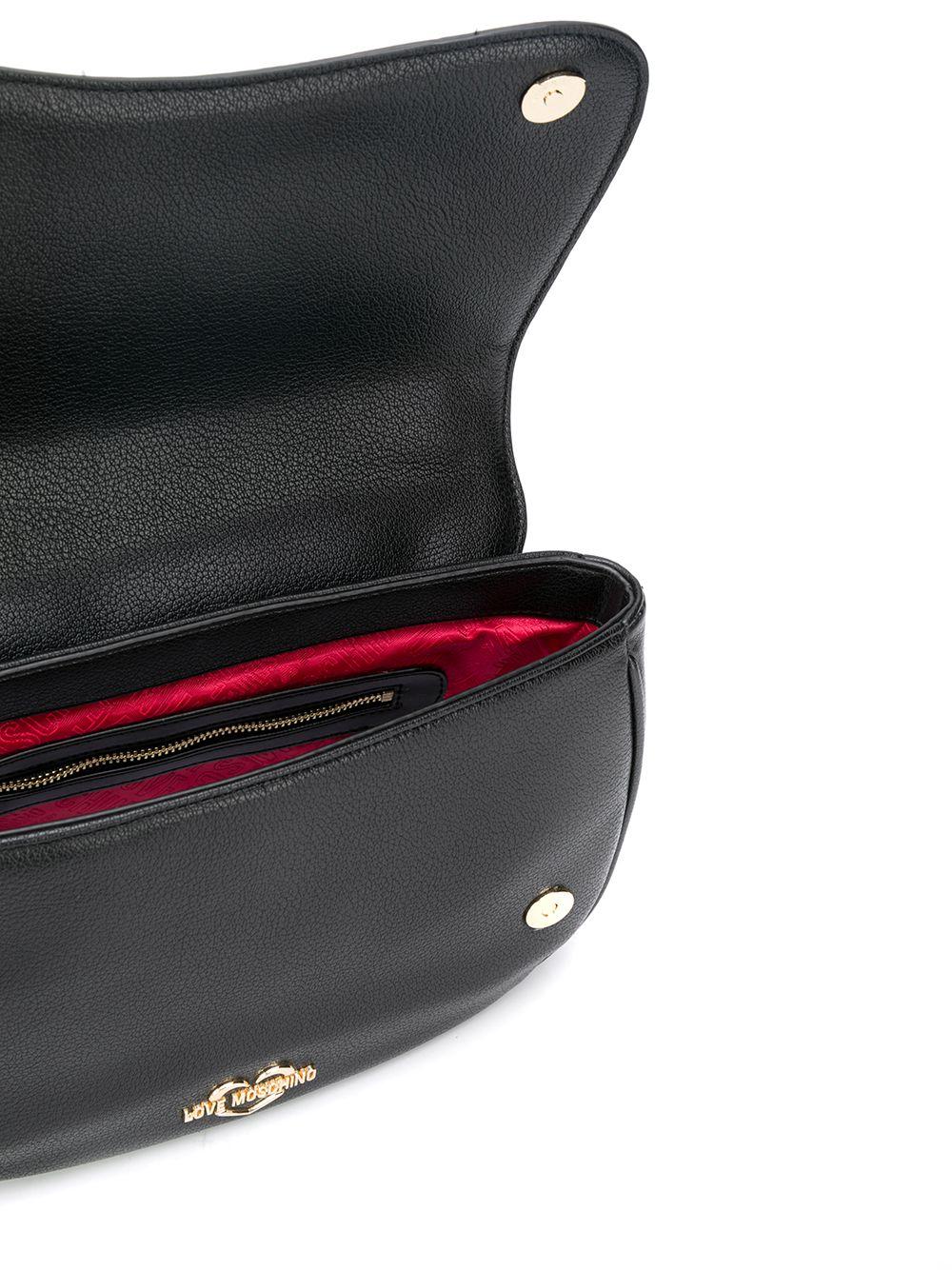 love moschino quilted shoulder bolsa