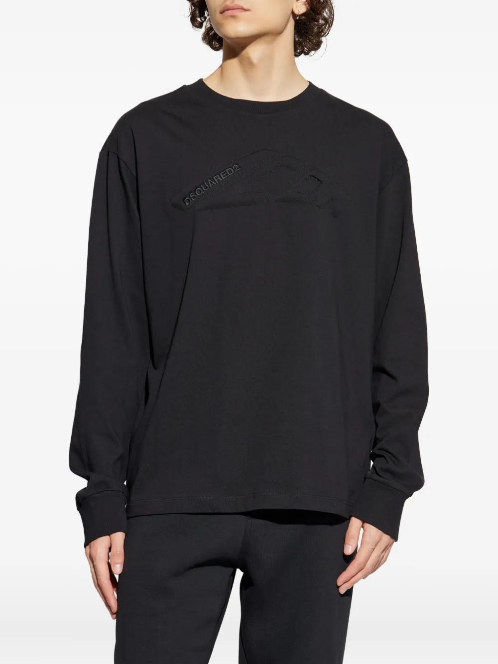 【送料&関税込】Dsquared2 Long Sleeve T-shirt With Contrasti DSquared² Long-sleeve t-shirts for Men | Online Sale up to