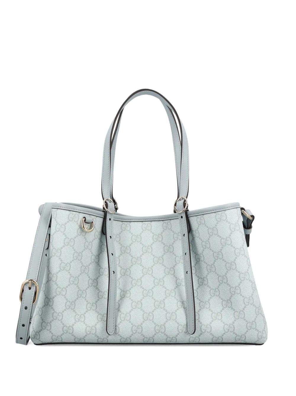 Gucci モノグラム ショルダーバッグ ブルー | Lyst