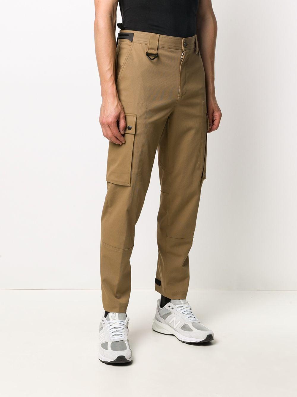 DIESEL Cavarly Twill Cargo Pants in Brown for Men - Lyst