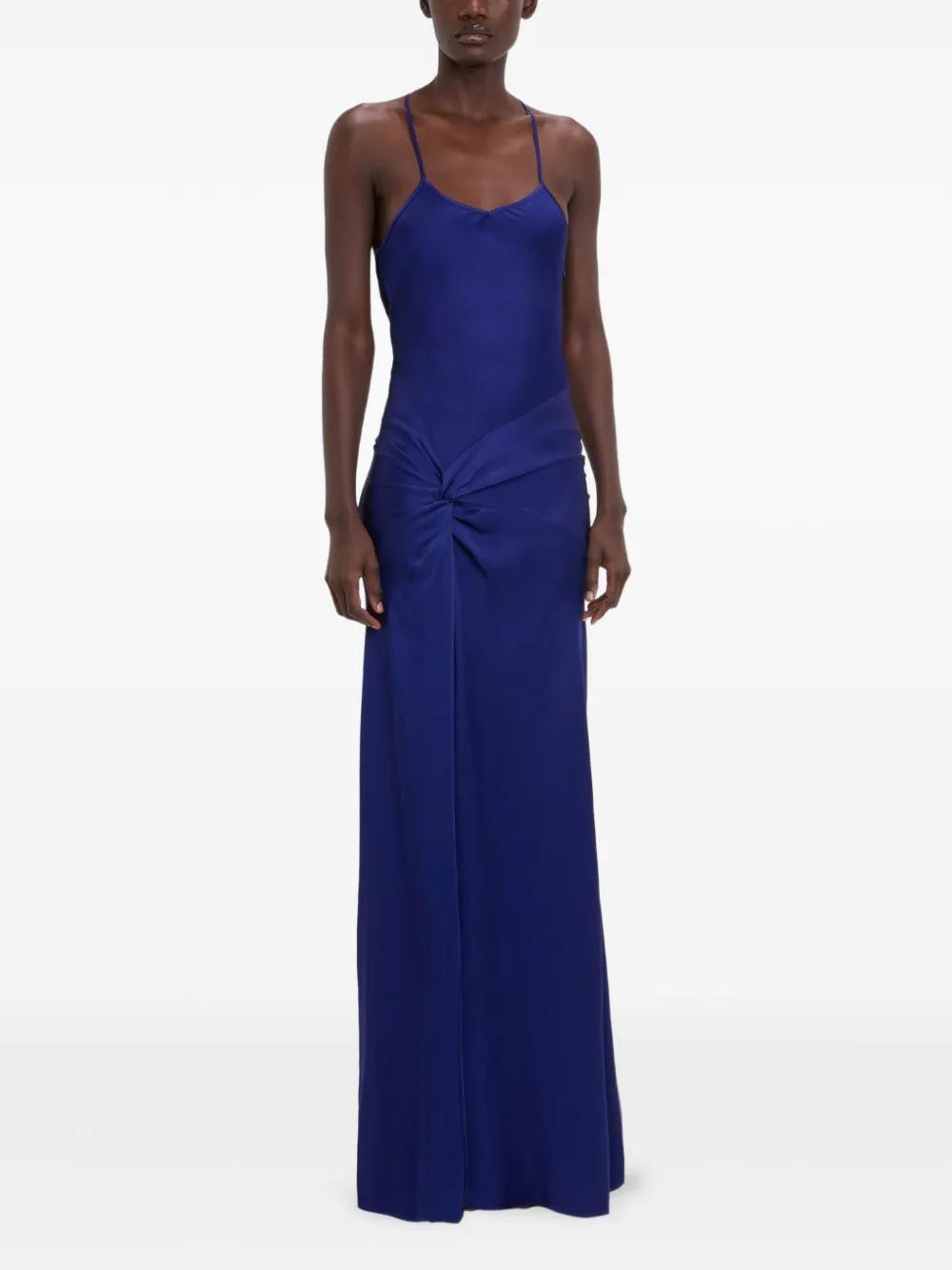 slim fit dress slacks Victoria Beckham Resort 2022 Green Cami Slip Dress – EXCHANGE STORE main image 1