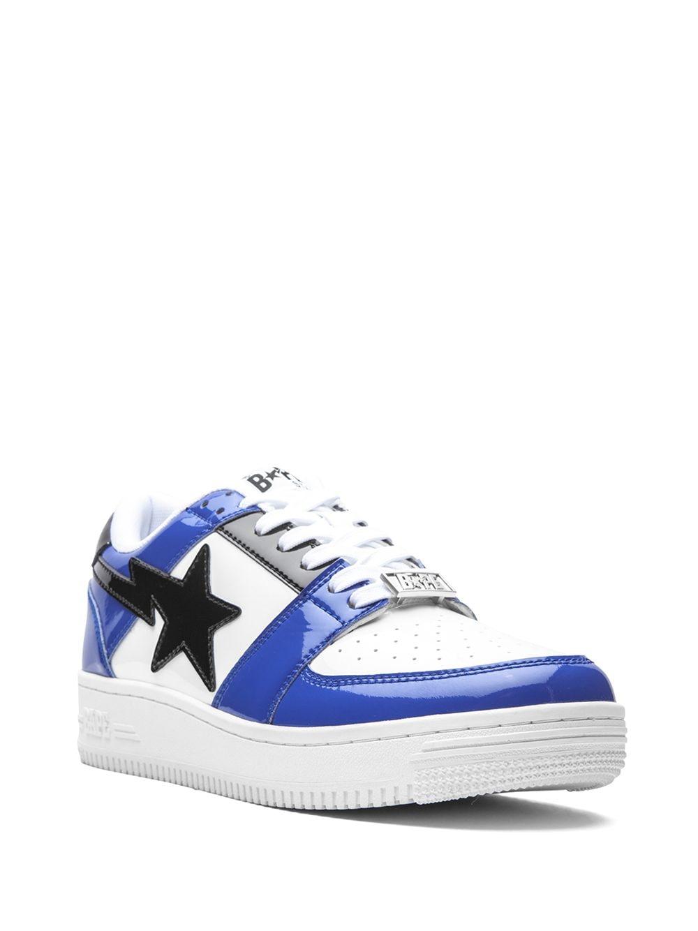 A Bathing Ape Bapesta Low M2 Sneakers in Blue for Men | Lyst