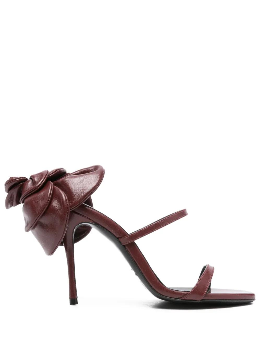 シューズ・サンダルその他 MAGDA BUTRYM Woman Heeled sandals Burgundy 529425 BORDEAUX MAGDA BUTRYM: Shoes woman - Burgundy | Magda Butrym heeled
