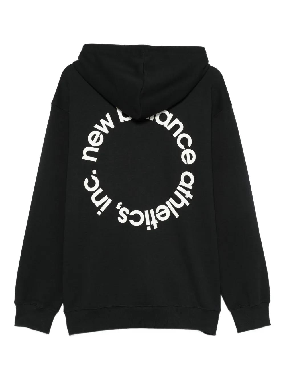 ★★New Balance★★ NBN0F12201 UNI PREMIUM LOGO HOODIE LIGHT New Balance Athletics Remastered Graphic French Terry Hoodie