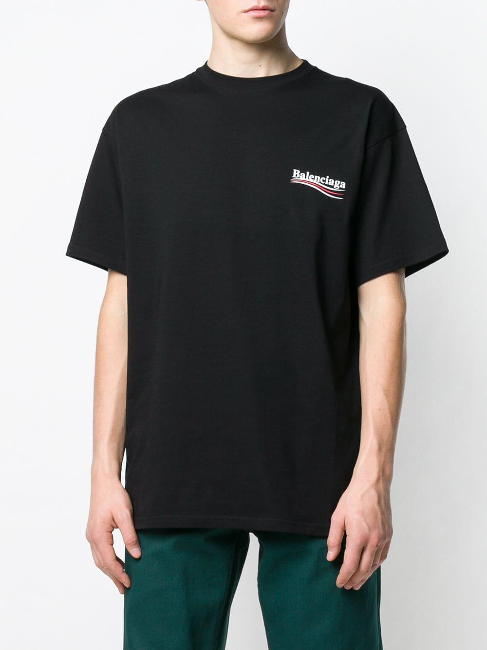 Political Campaign T-shirt in Black for Men | Lyst