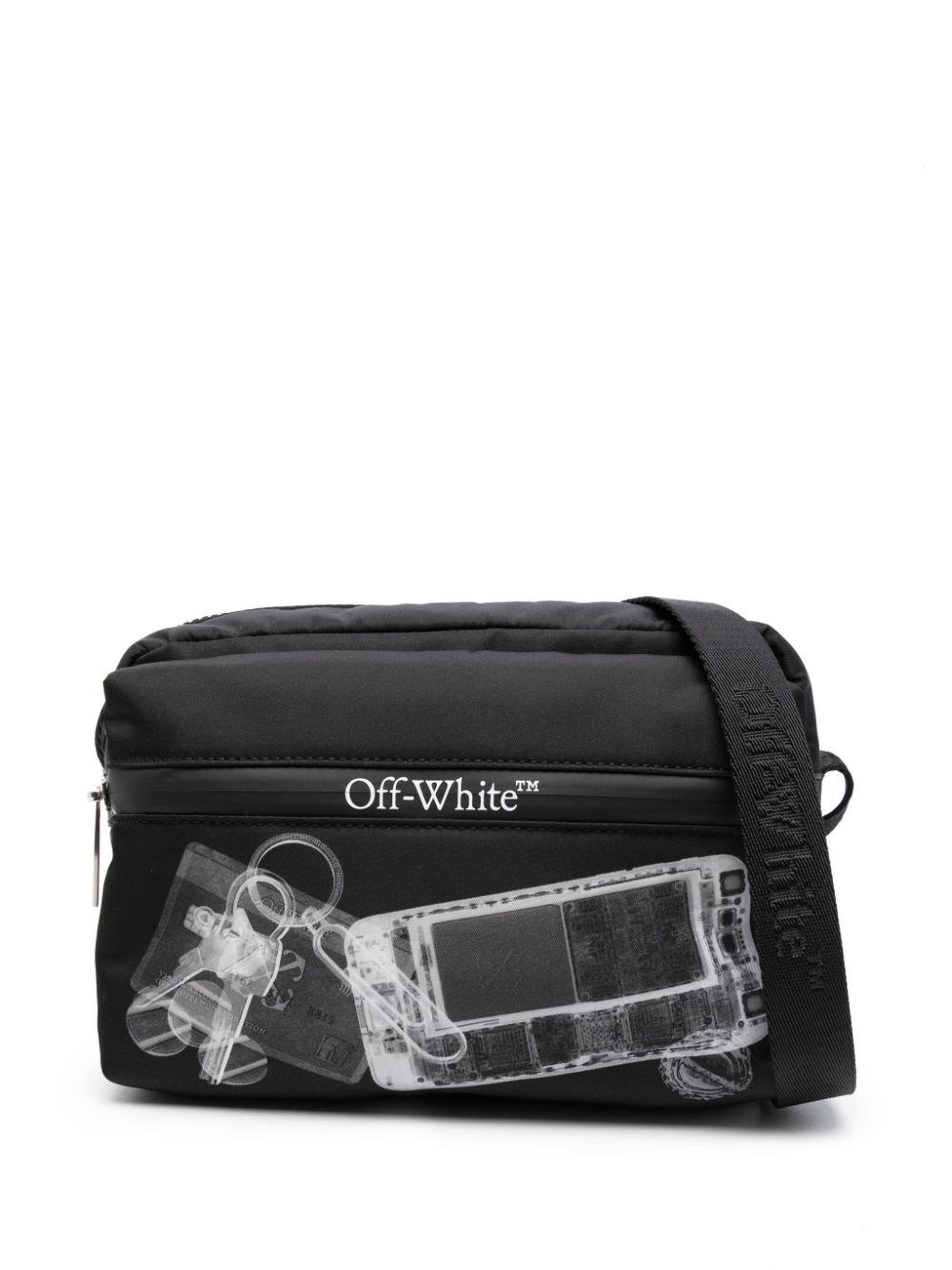 Off white store camera bag