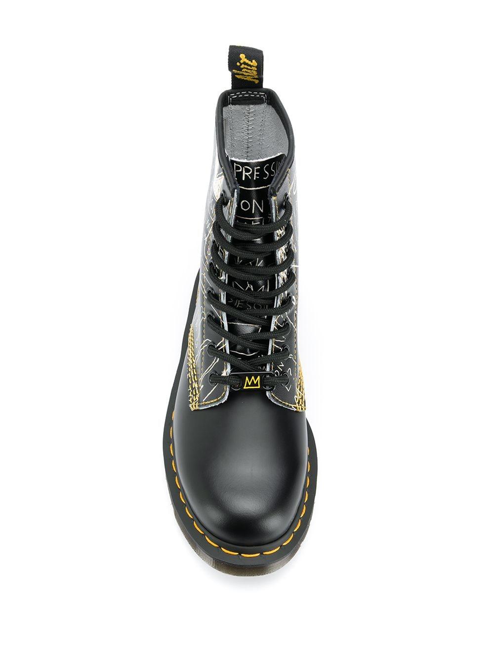Dr. Martens 1460 Basquiat in Black Lyst