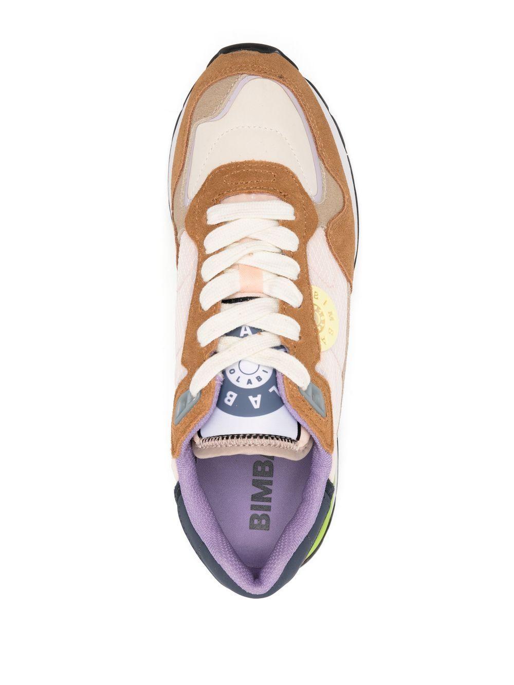 Bimba Y Lola colour-block Chimo-logo Running Sneaker - Neutrals