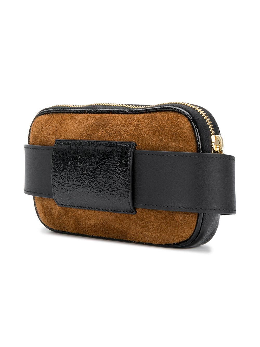 Gucci Leather Ophidia Belt Bag in Brown - Lyst