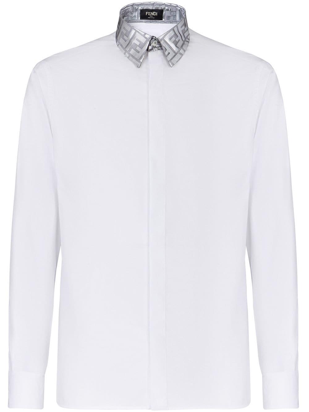 fendi collar shirt