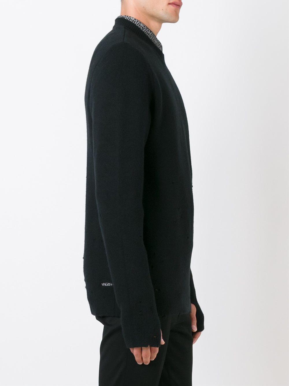 givenchy distressed jumper