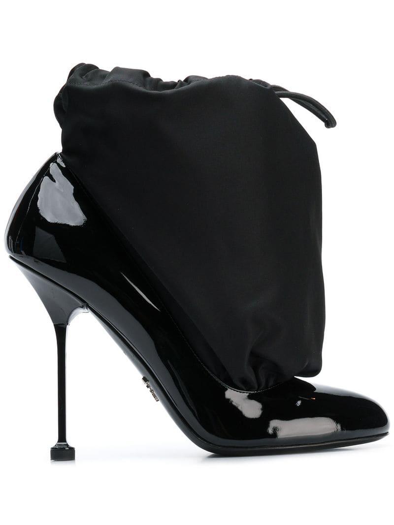 prada patent boot