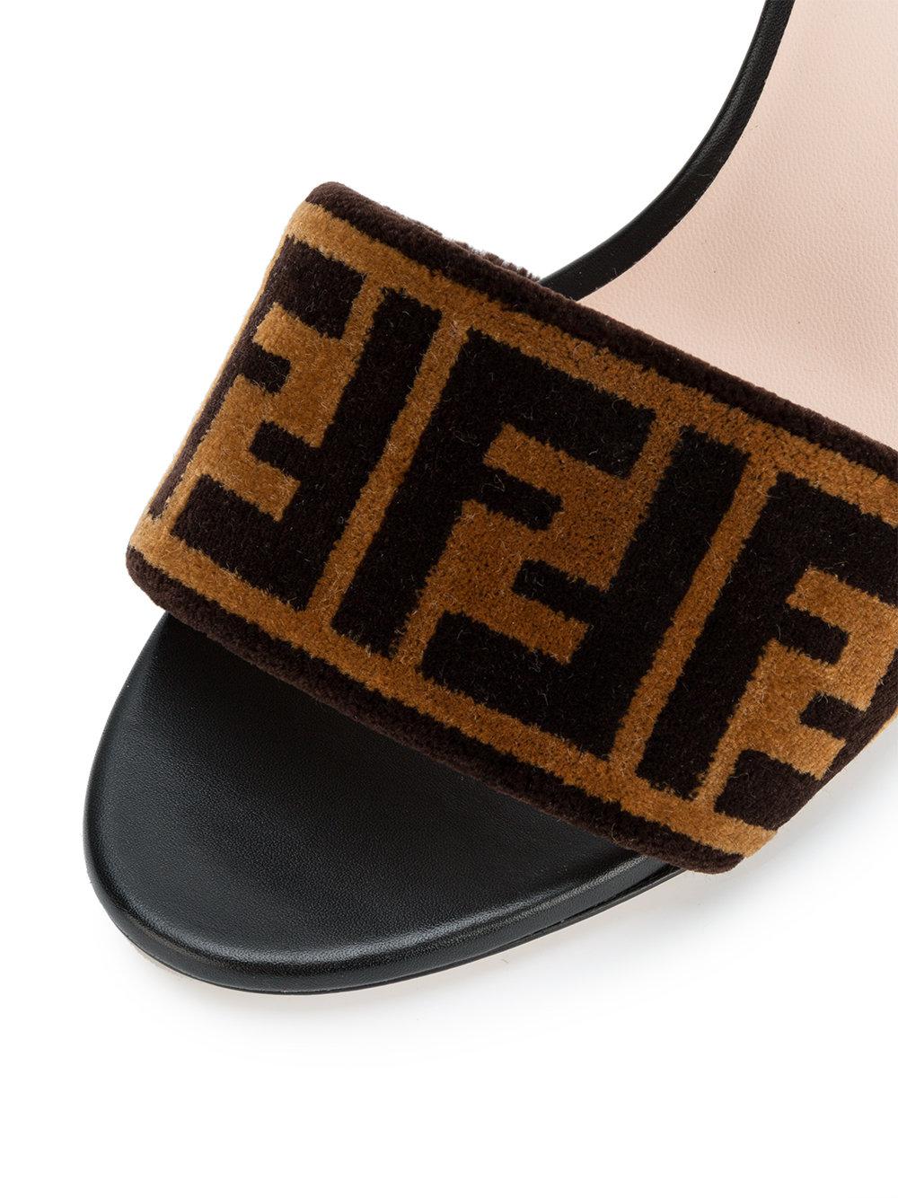 fendi sabot sandals