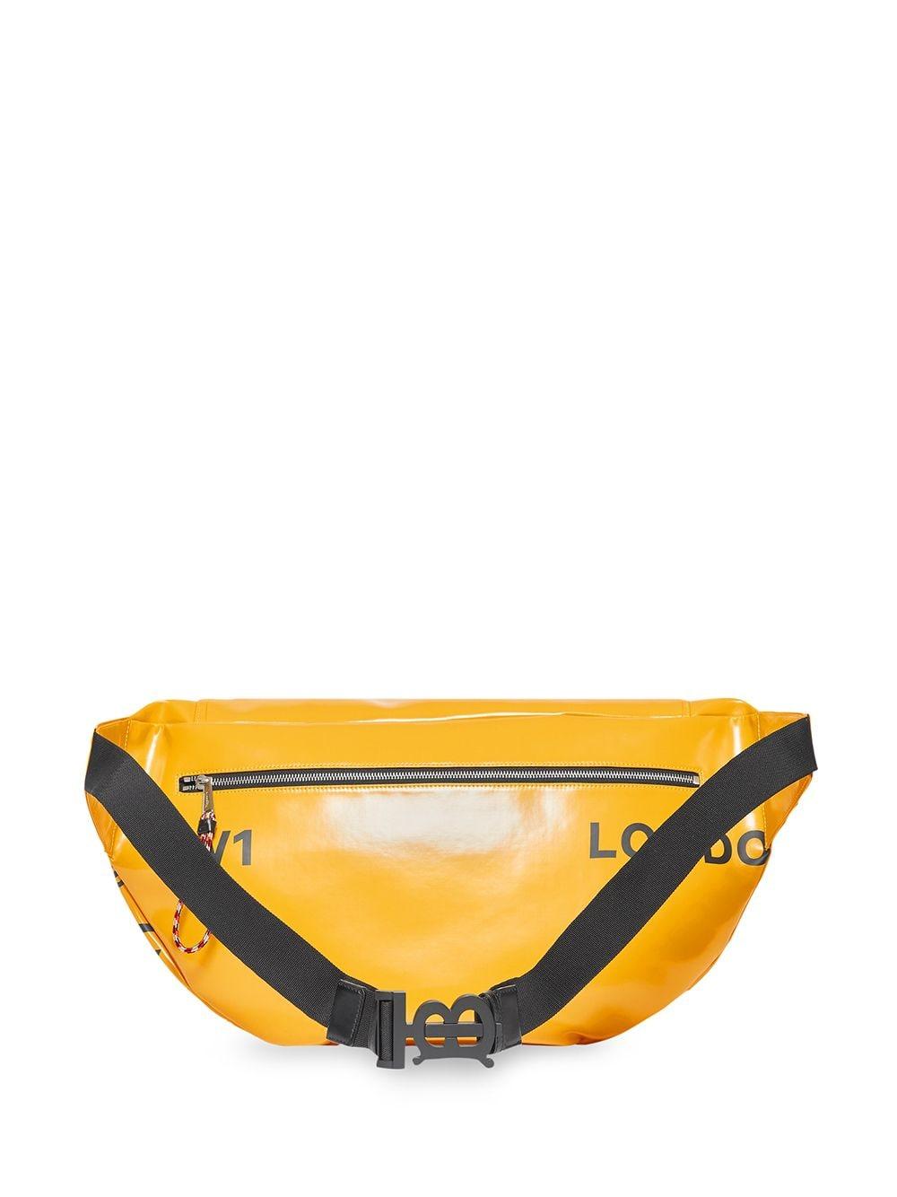 Extra large horseferry print coated canvas bag new arrivals