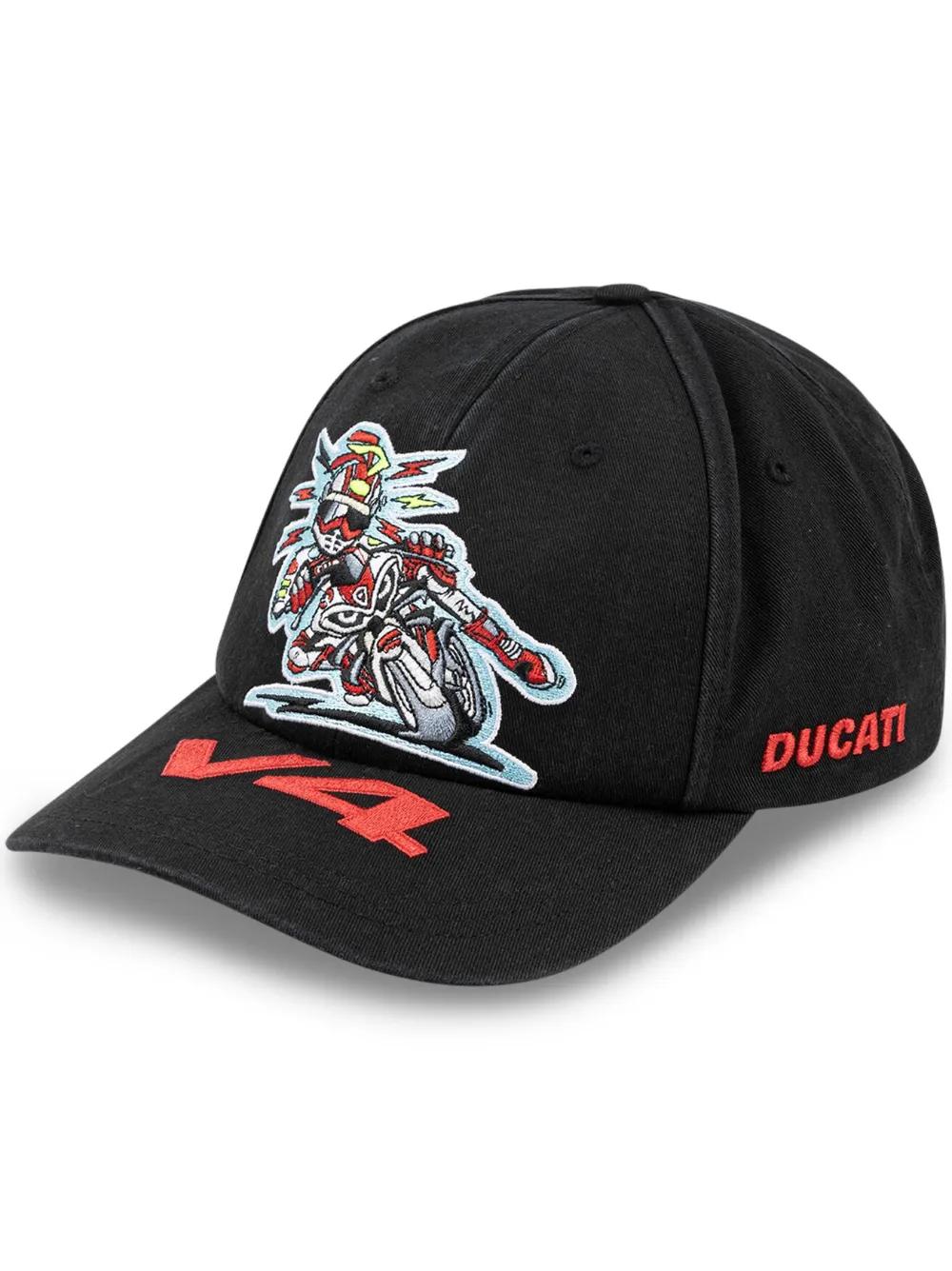 Supreme®/Ducati® 6-Panel Cap Black Buy Supreme x Ducati 6-Panel 'Black' - SS24H77 BLACK | GOAT CA