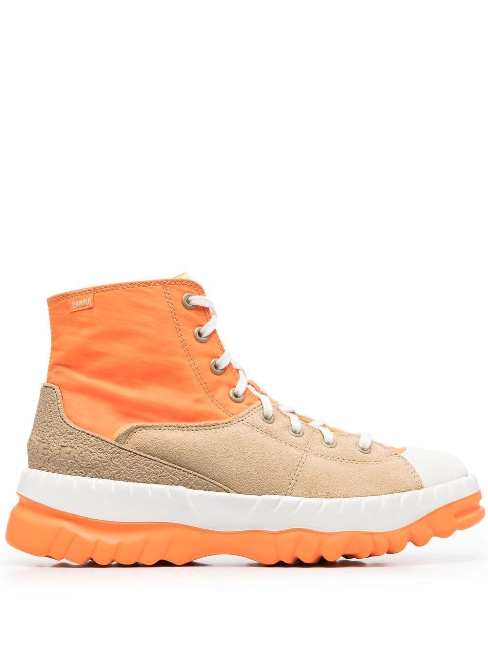 Camper Teix Ankle-length Boots in Orange for Men | Lyst