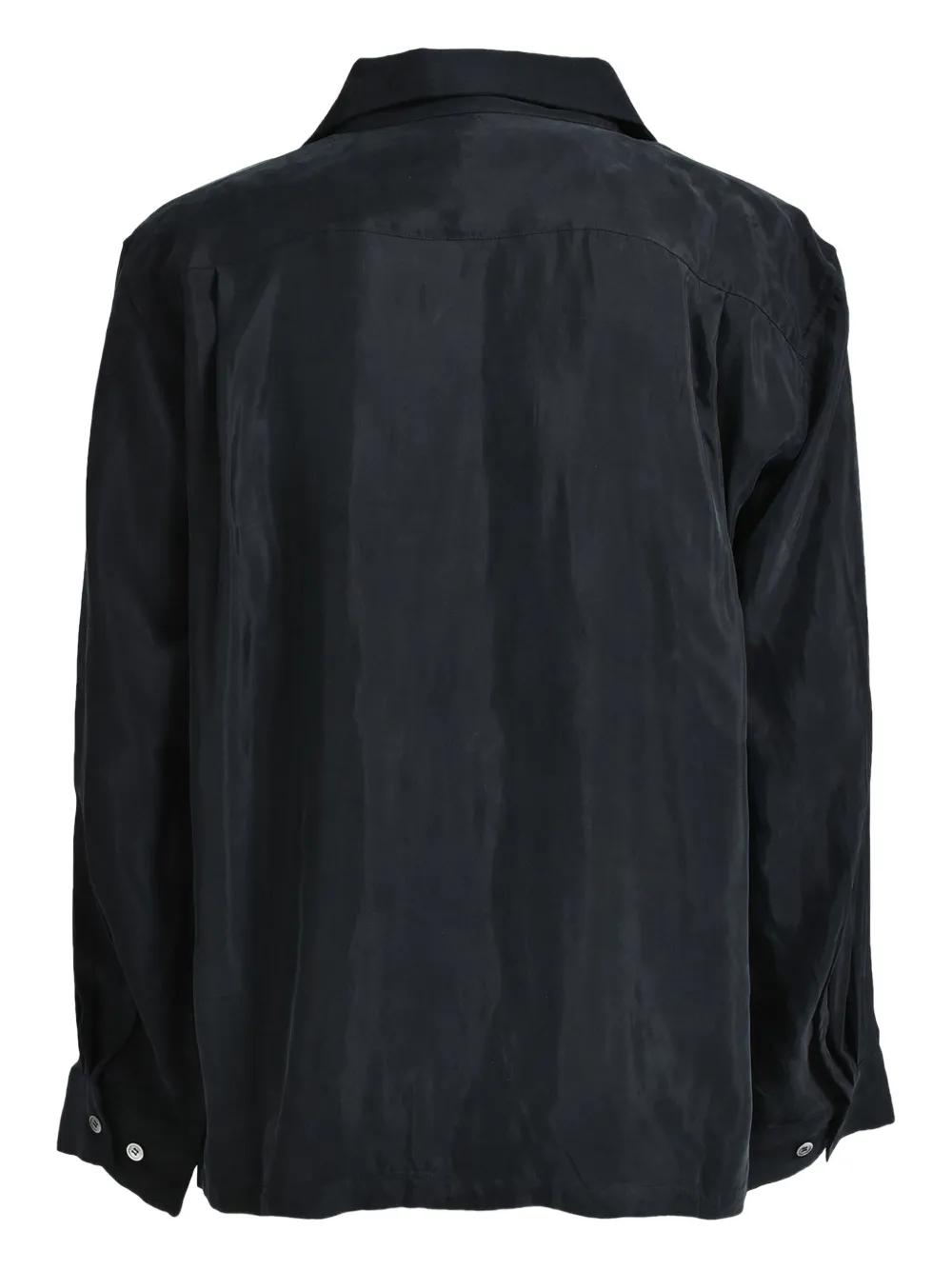 BREATH Logo-Embroidered Shirt in Black for Men | Lyst
