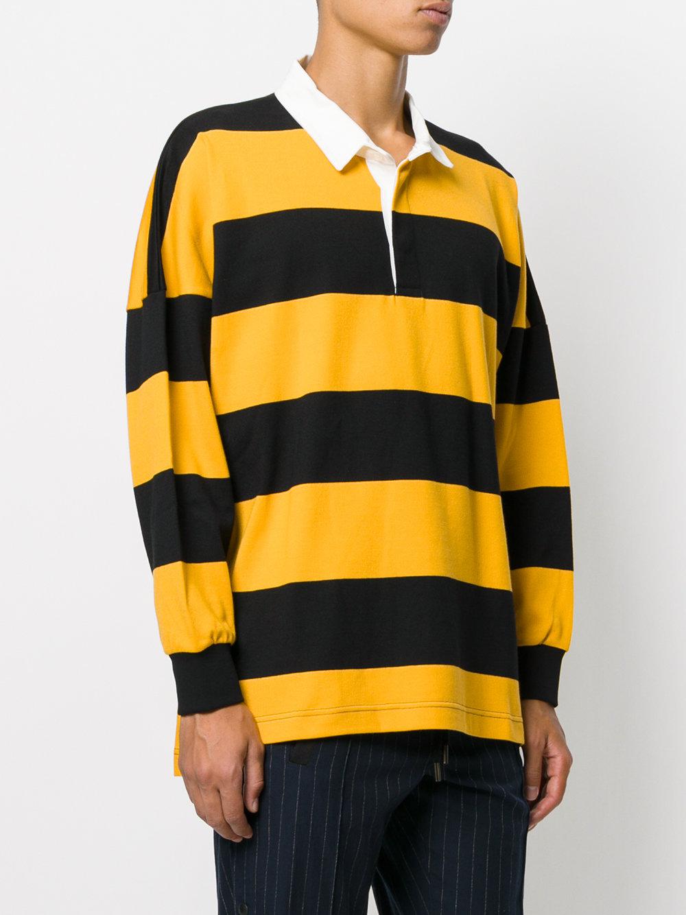 Palm Angels Cotton Logo Rugby Polo 