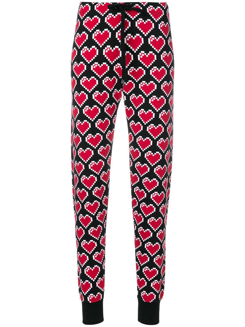 Love Moschino Cotton Heart Print 