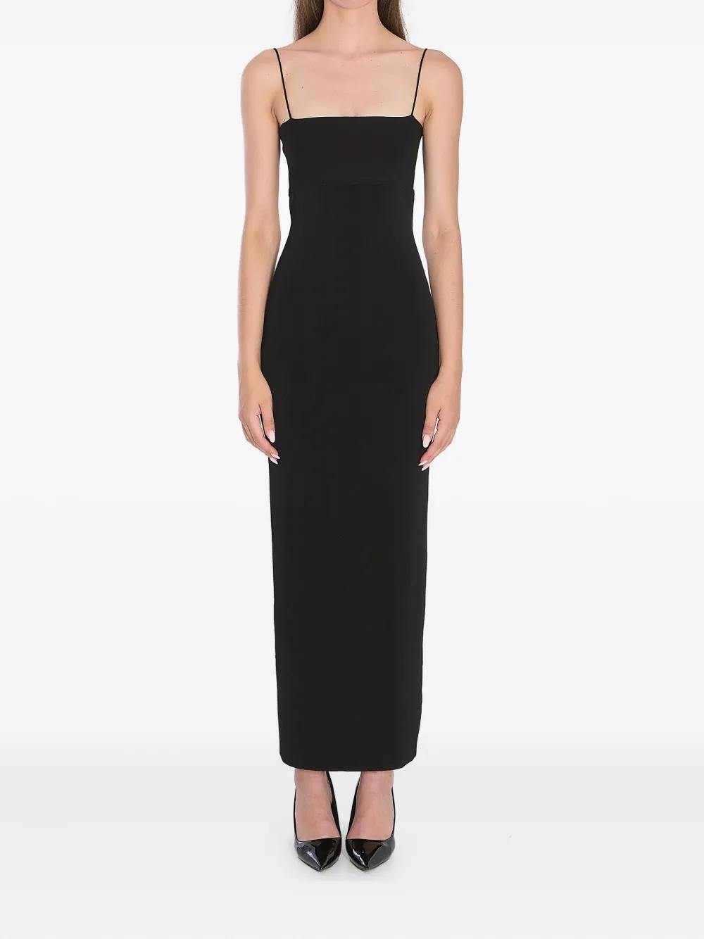 ワンピース Alexander Wang Black stretch viscose blend dress Alexander Wang Knit Mini Dress Size 2