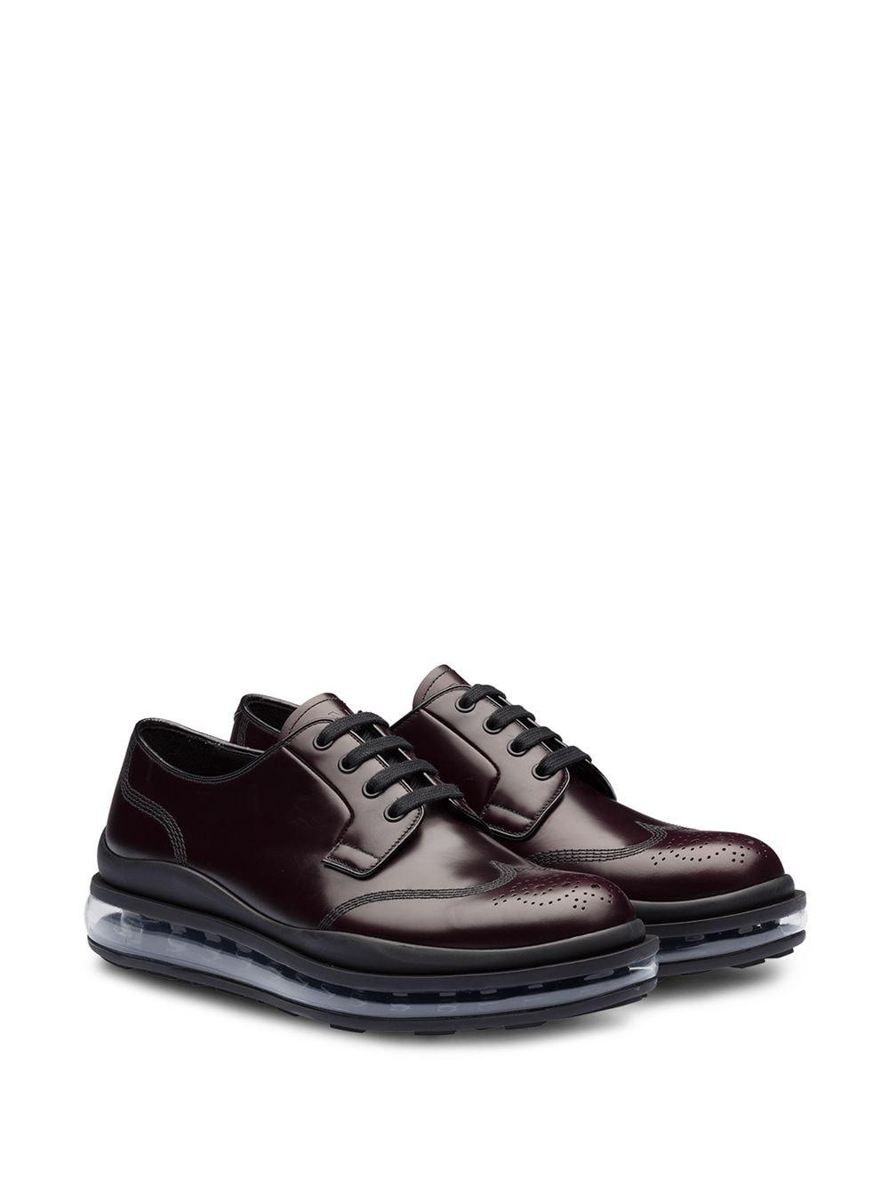 prada lug sole derby shoes