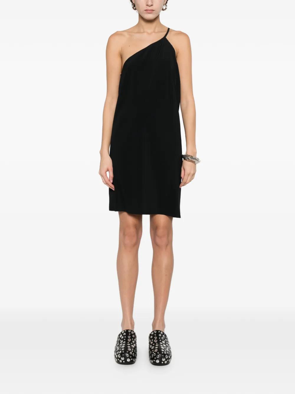 rick owens asymmetrical dress Rick Owens Edfu T Dress in Black main image 0