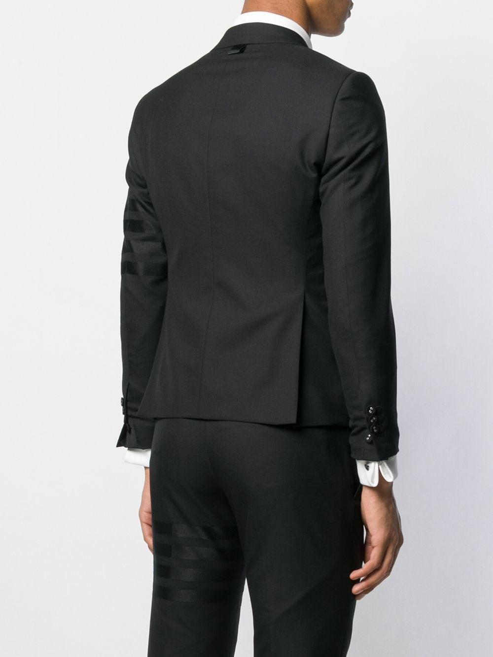 Thom Browne Plain Weave 4-bar Suit in Black for Men - Lyst