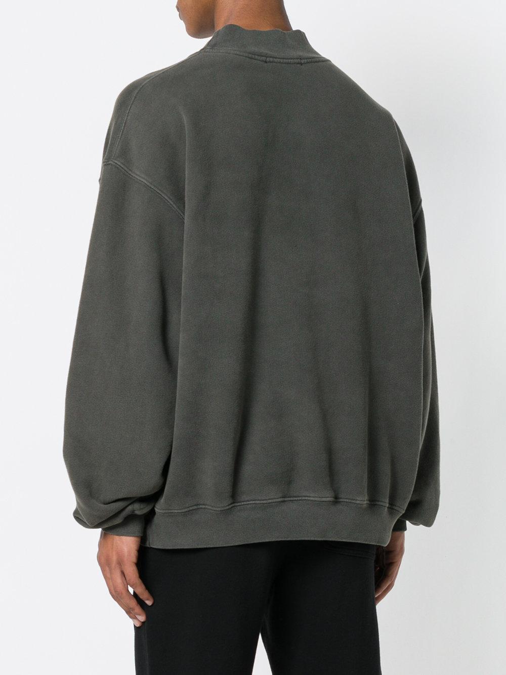 yeezy oversized sweatshirt
