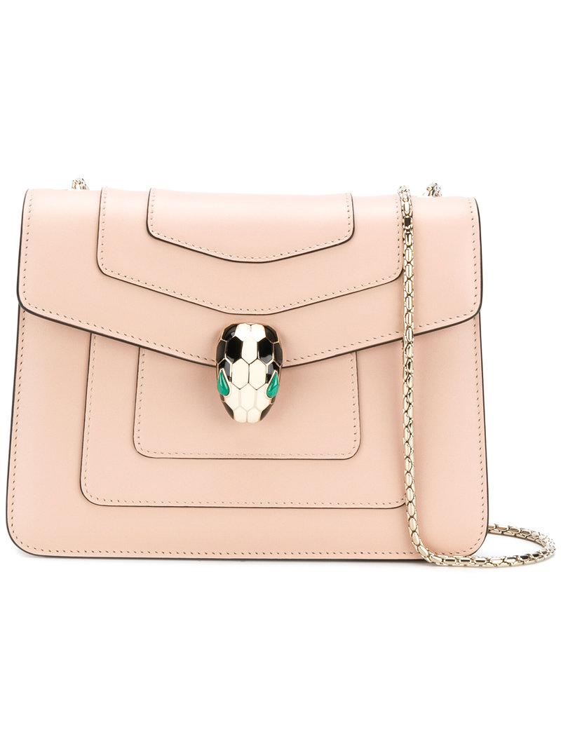 white bvlgari bag