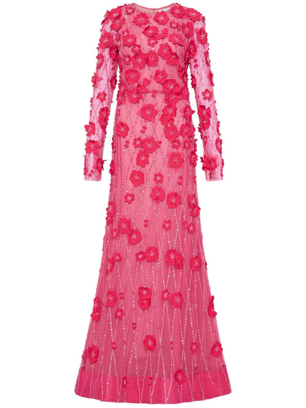 ❤️Elaine Gornall LONDON 失礼 イブニングドレス赤SM