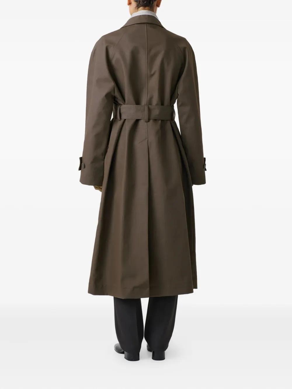 【関税込み】Studio Nicholson カーキ Innis トレンチコート Khaki Innis Trench Coat by Studio Nicholson on Sale