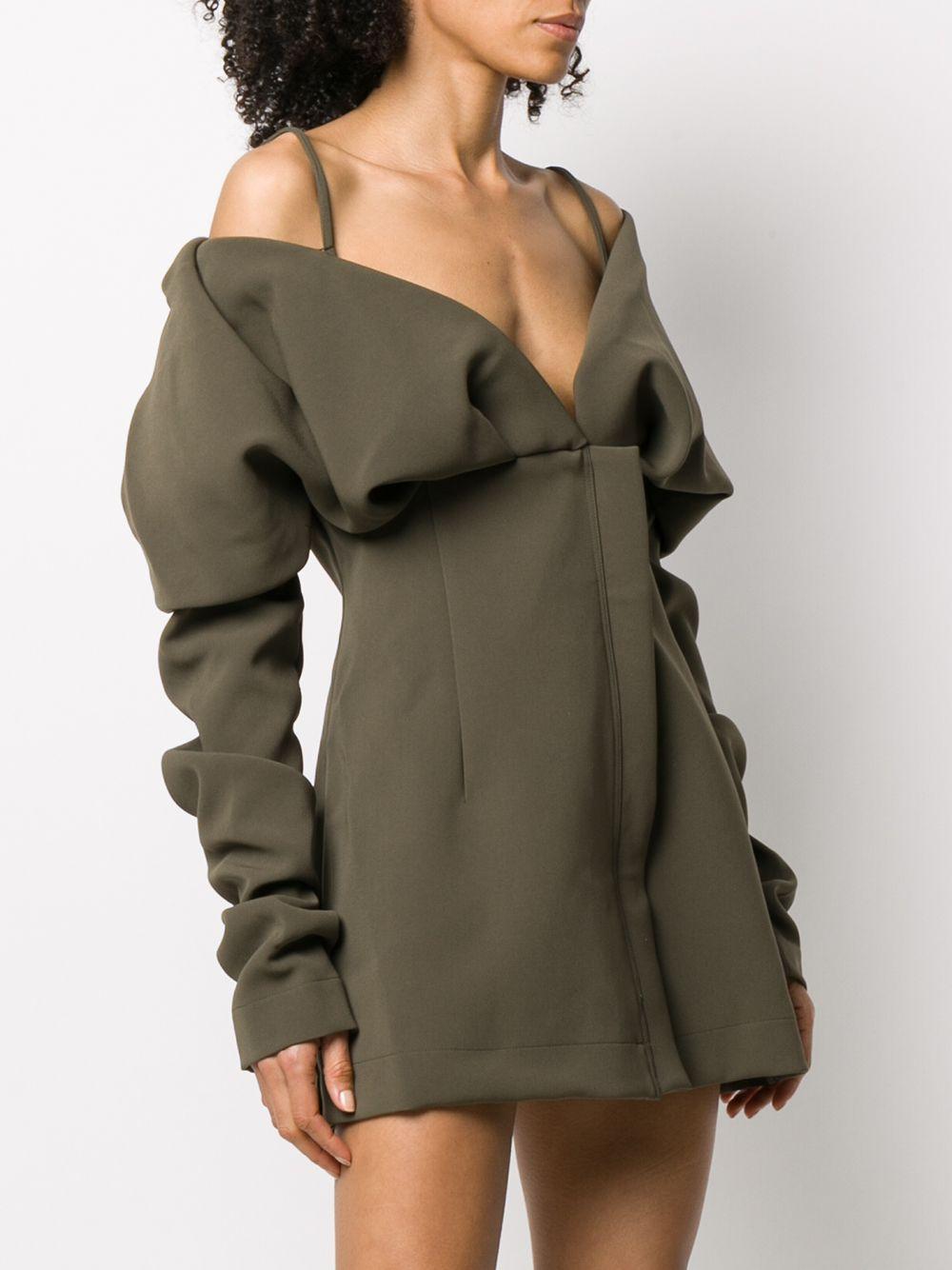 Paris Georgia Basics Fru Fru Mini Dress in Green Lyst