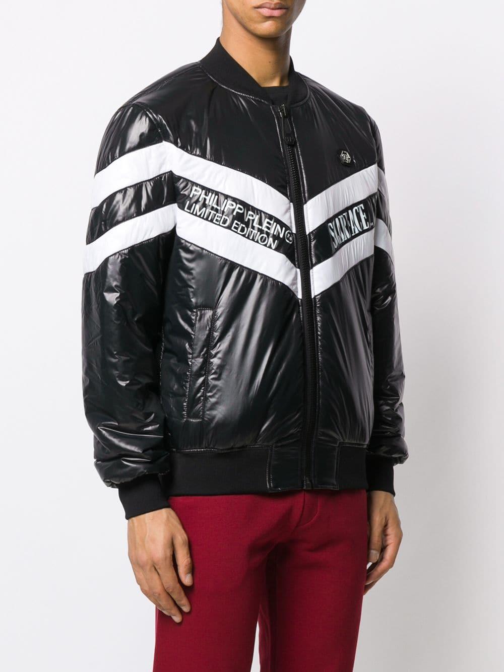 Philipp Plein Bomber Scarface Jacket In Black For Men - Lyst Philipp Plein Bomber Scarface Jacket In Black For Men - Lyst