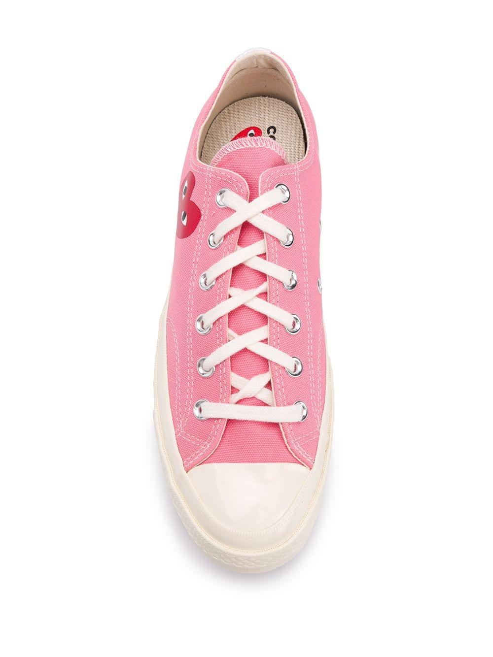 Pink Comme De GarÃ§on Converse Shop Unisex Converse X PLAY Comme