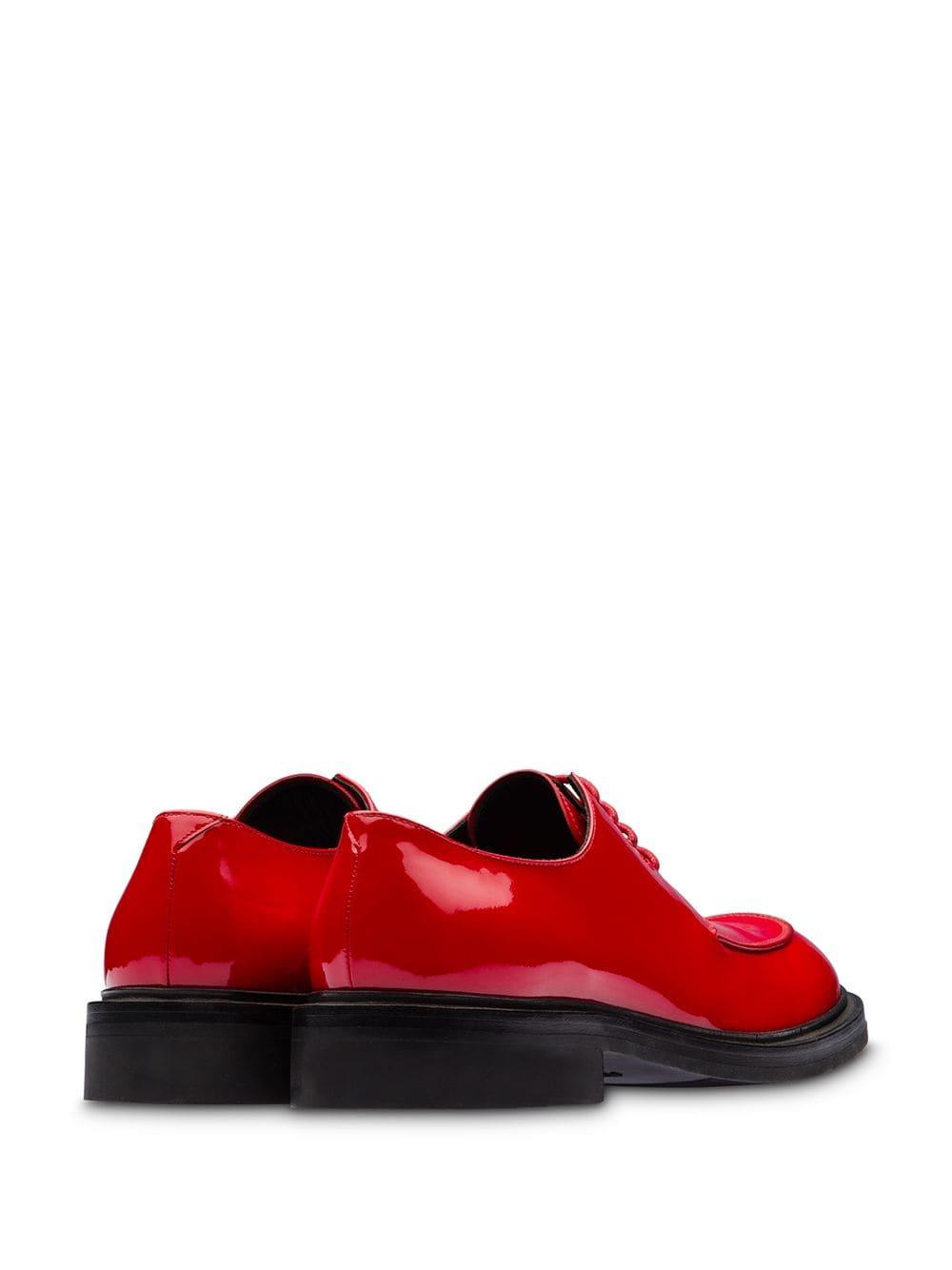 PRADA 12aw rubber sole shoes red× black PRADA 12aw rubber sole shoes red× black 5 PRADA -