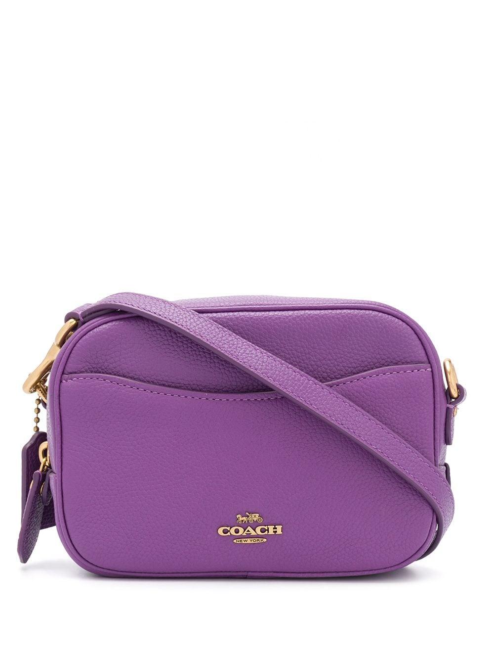 COACH Camera Bag in Purple | Lyst