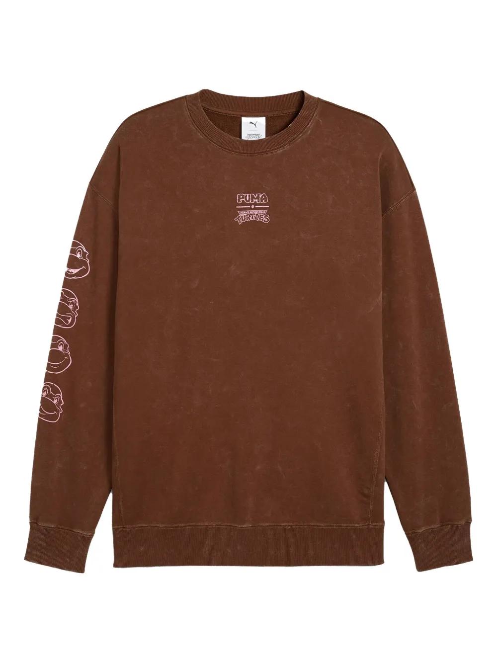 PUMA X Tmnt Graphic Crew-neck Sweatshirt in Brown for Men Lyst UK