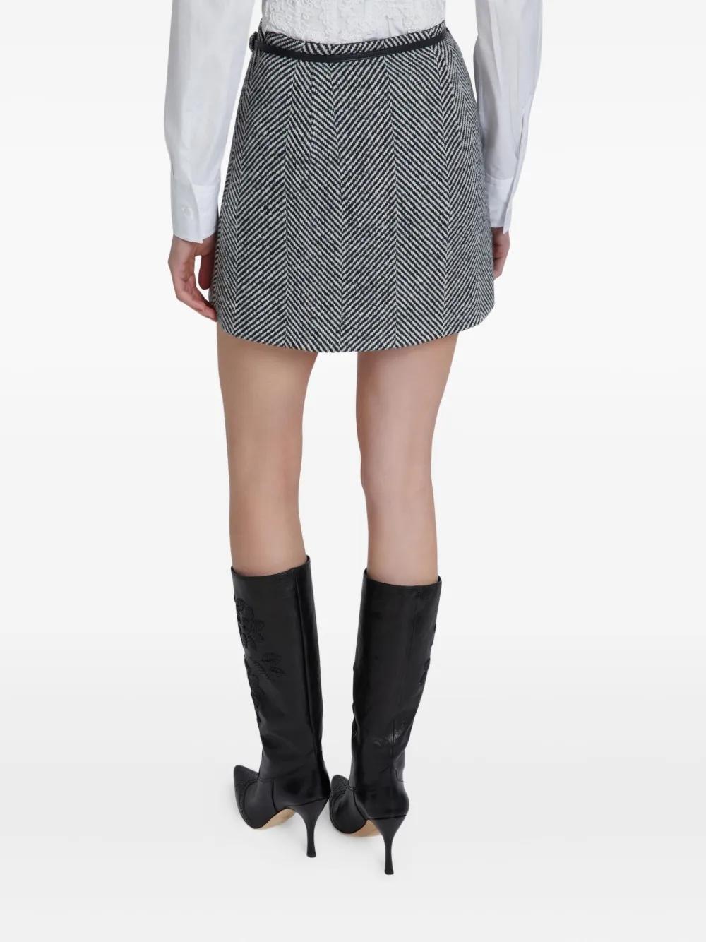 スカート Ermanno Scervino Tailored Straight-Cut Wool Skirt スカート Ermanno Scervino Tailored Straight-Cut Wool Skirt