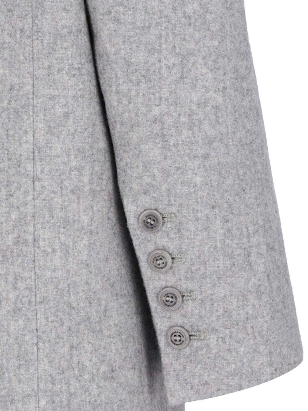 ERMANNO SCERVINO フード付きコート グレー