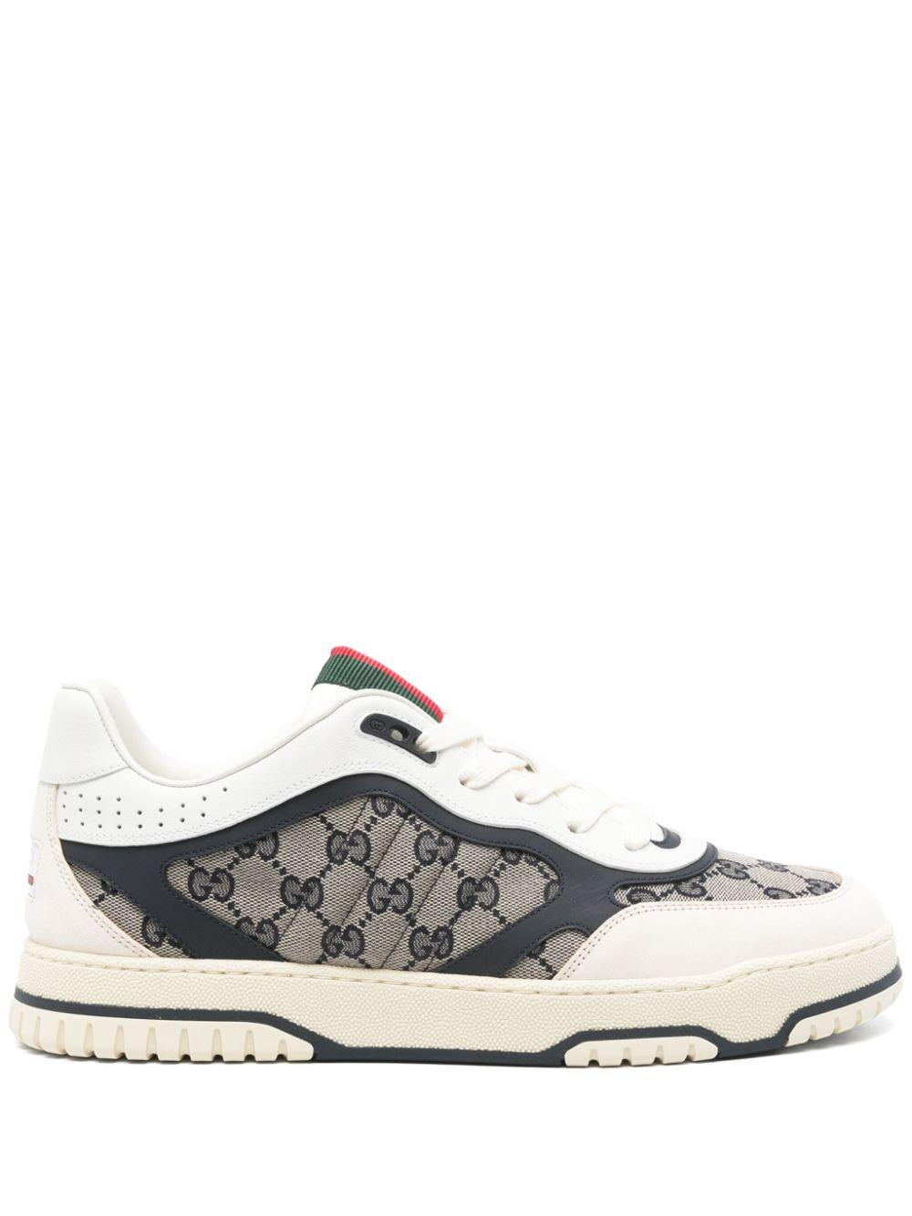 Gucci メンズ ホワイト Re-web スニーカー スニーカー