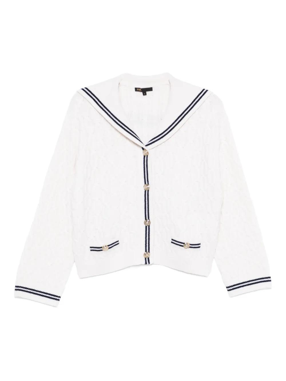 Maje カーディガン Maje ラインストーン カーディガン | グレー | FARFETCH JP