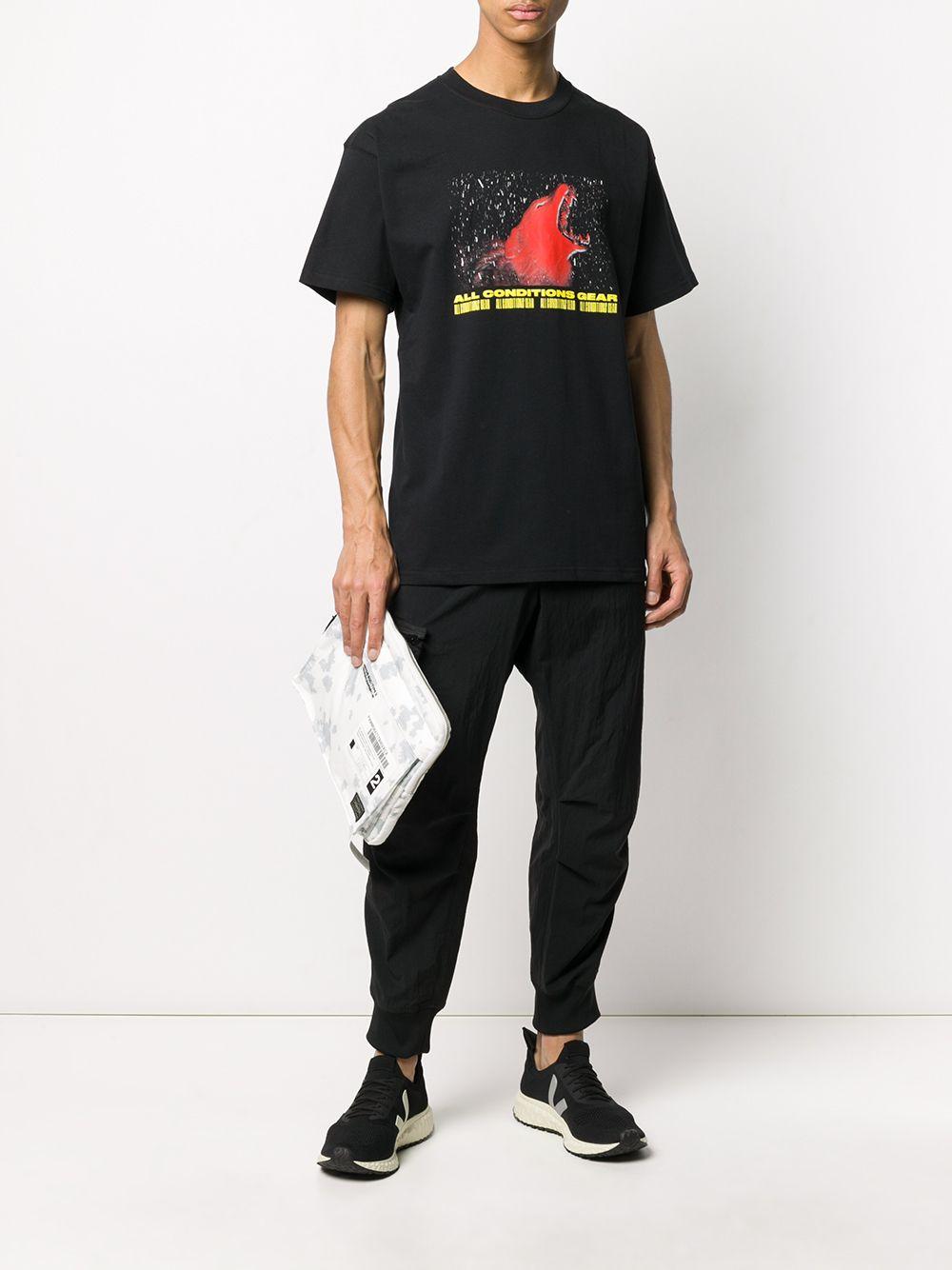 Nike Acg Wolf Print T-shirt in Black for Men | Lyst