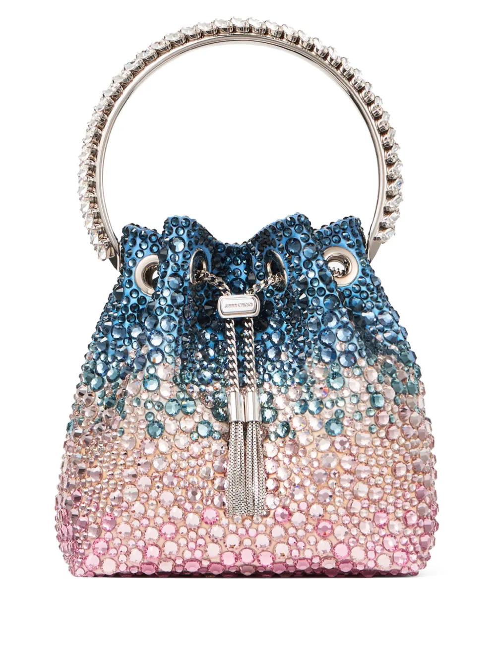 Jimmy Choo Bon Bon Handbag in Blue | Lyst