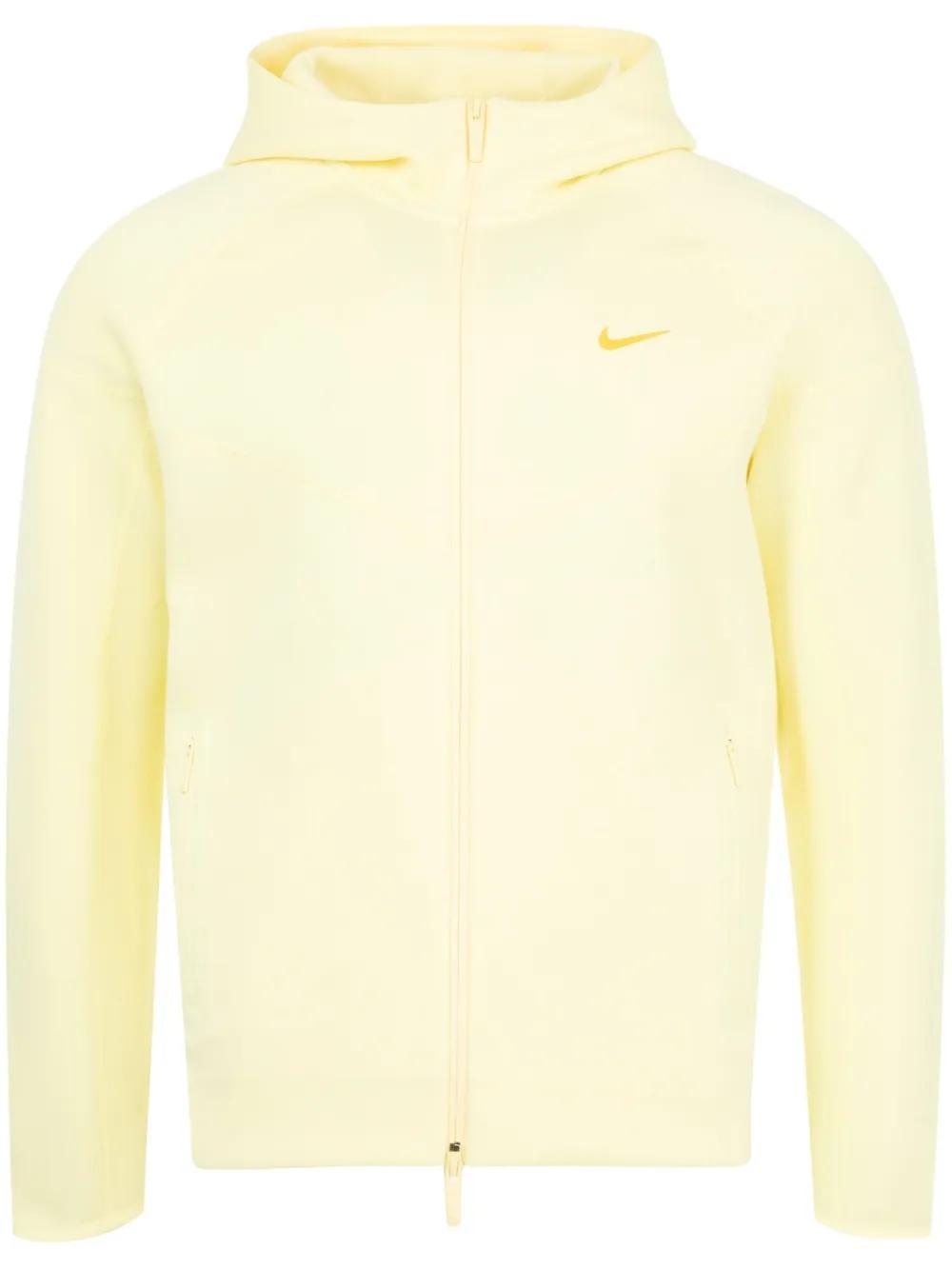 nike yellow zip up