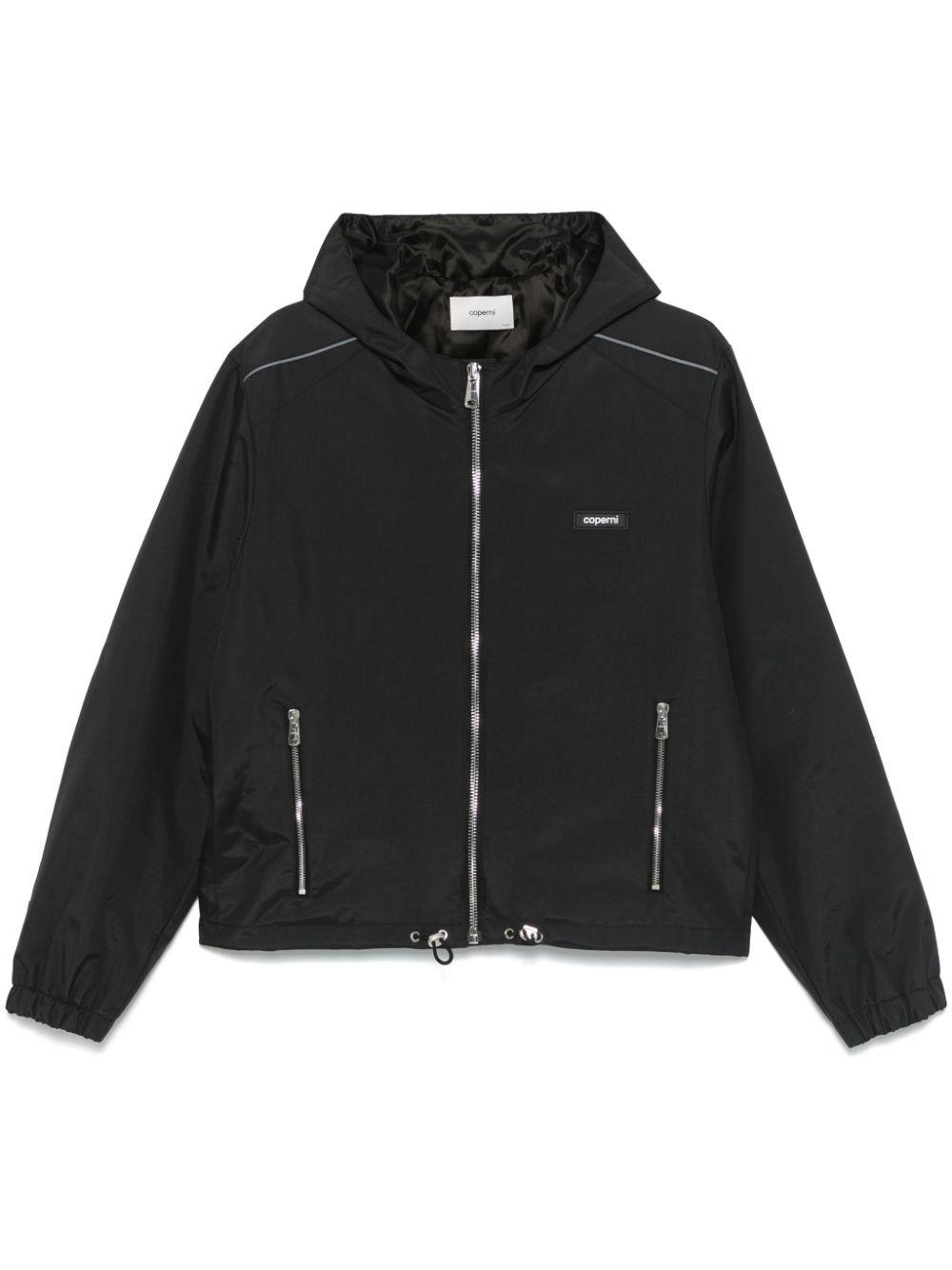 Coperni レディース ブラック Horn ジップジャケット ジャケット Coperni レディース ブラック Horn ジップジャケット ジャケット
