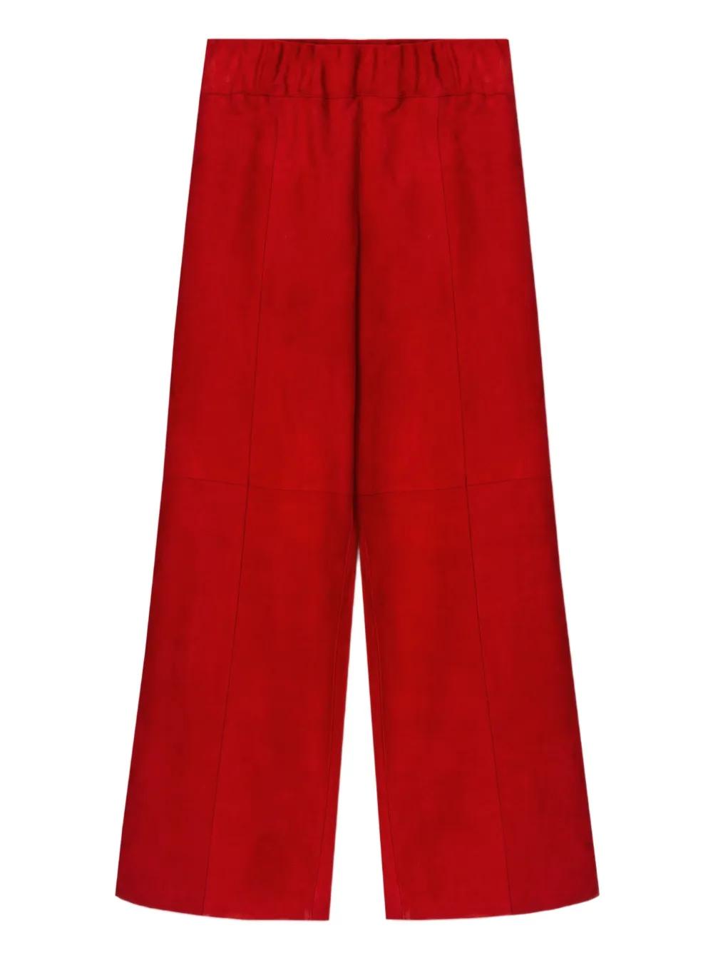 パンツ Aeron Wellen - Wide Leg Pants Aeron Wellen Wide Leg Pants in Lilac | WE ARE ICONIC