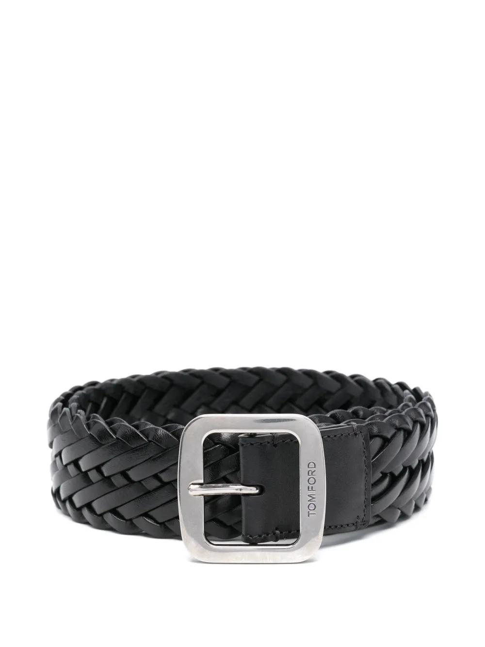 Tom Ford Braided Belt in Black for Men Lyst