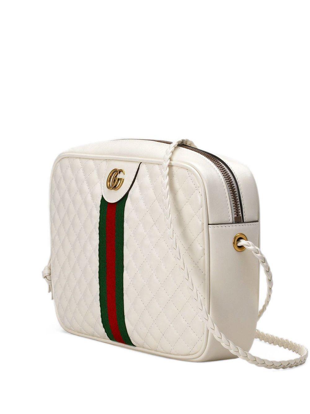 gucci quilted leather small shoulder bolsa