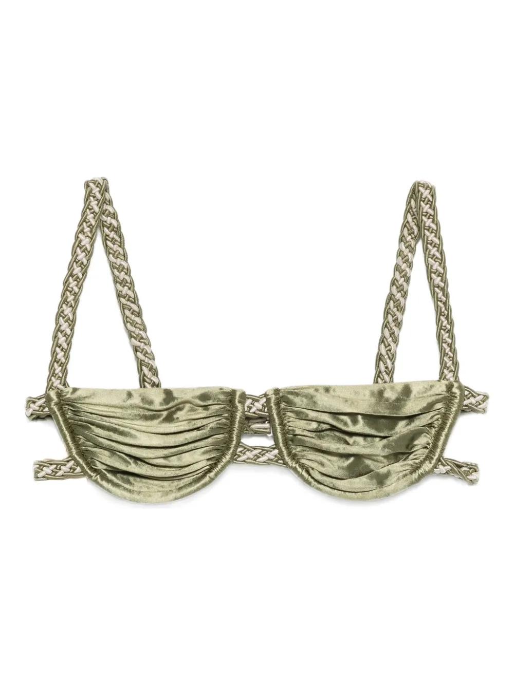 【関税込み】Isa Boulder グリーン Argyle & Forward ビキニ Isa Boulder Beachwear and swimwear outfits for Women